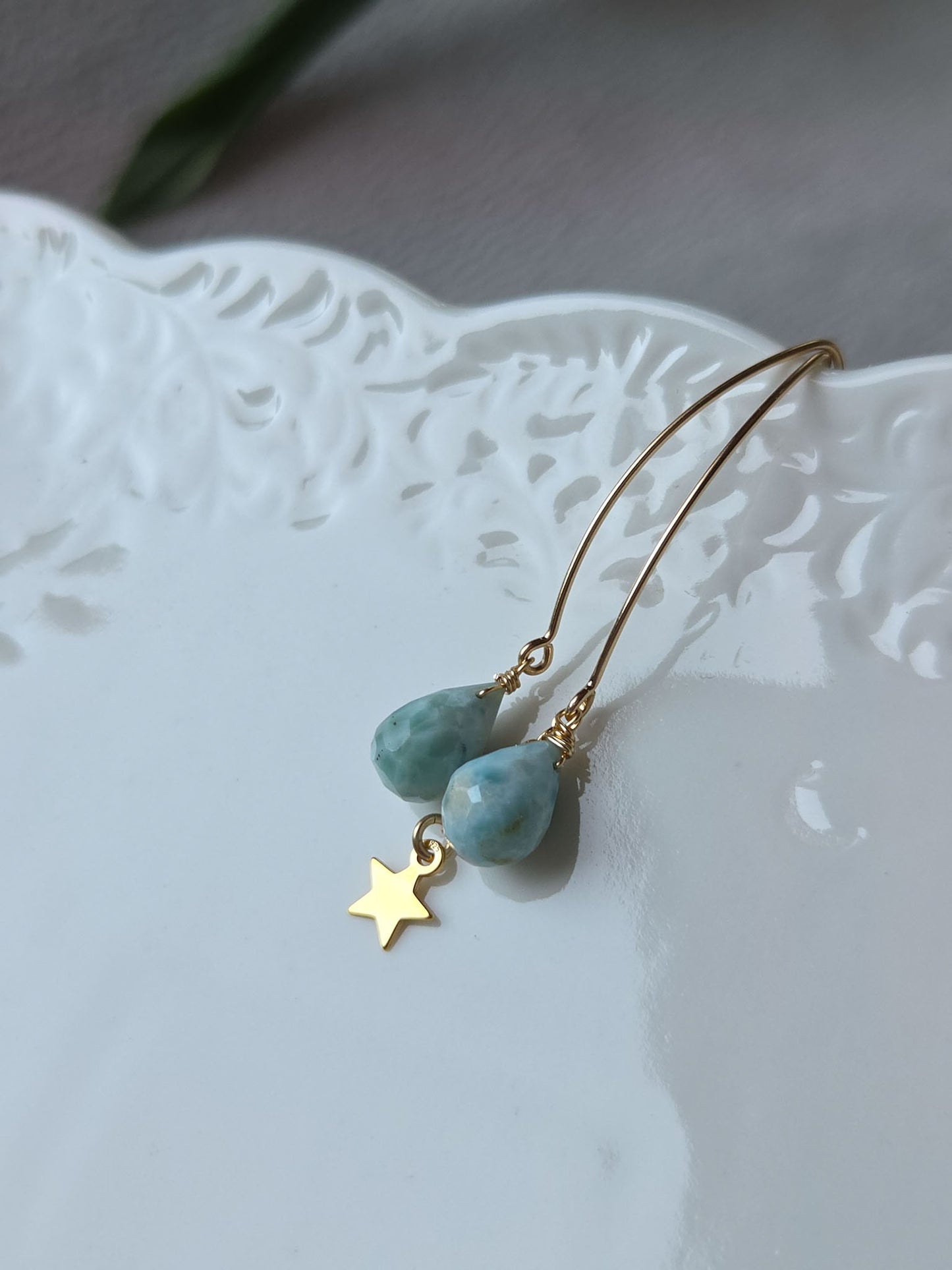 Orecchini Larimar