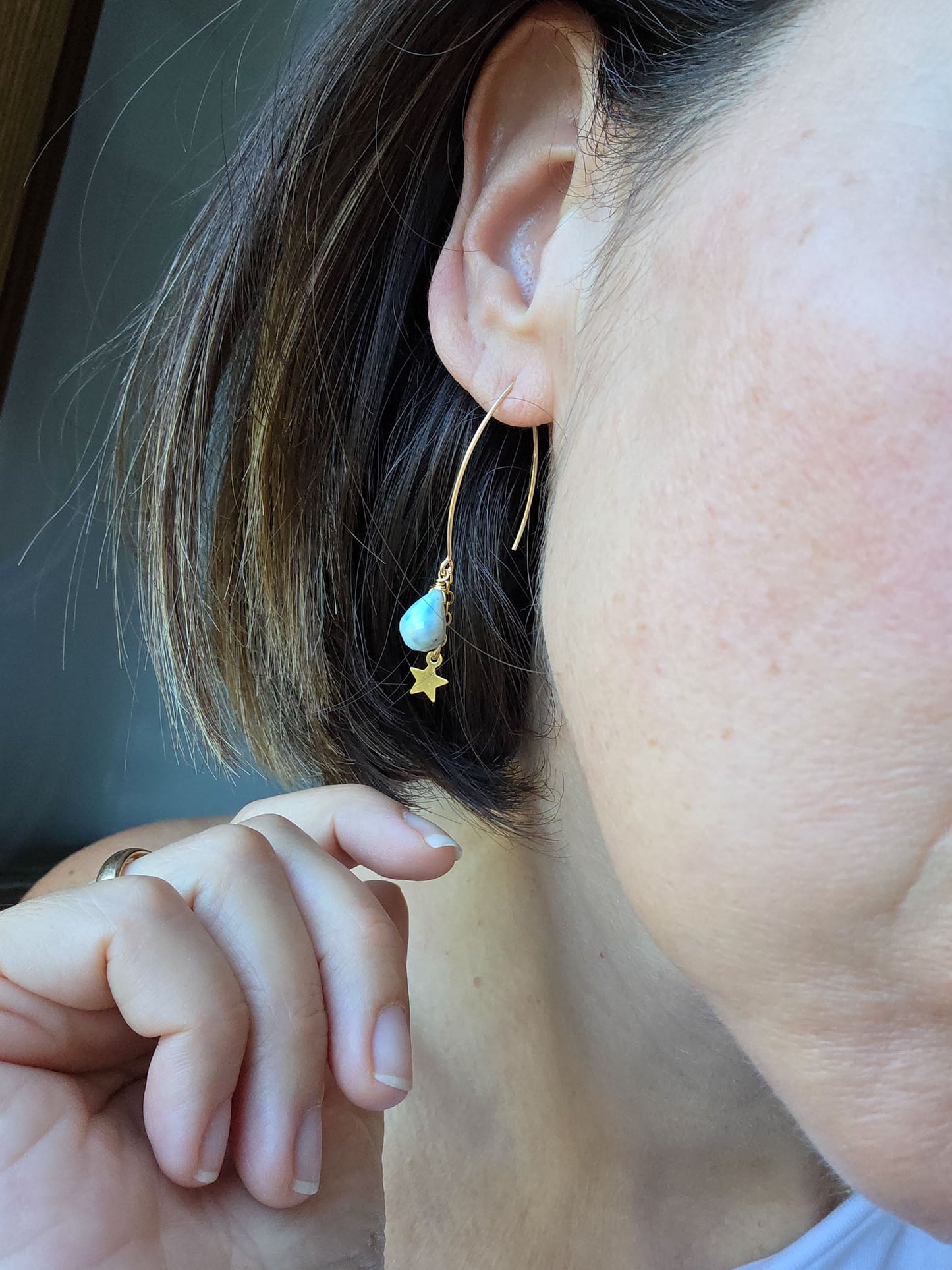 Orecchini Larimar