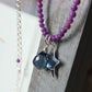 Collana lapidolite con Stella