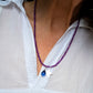 Collana lapidolite con Stella