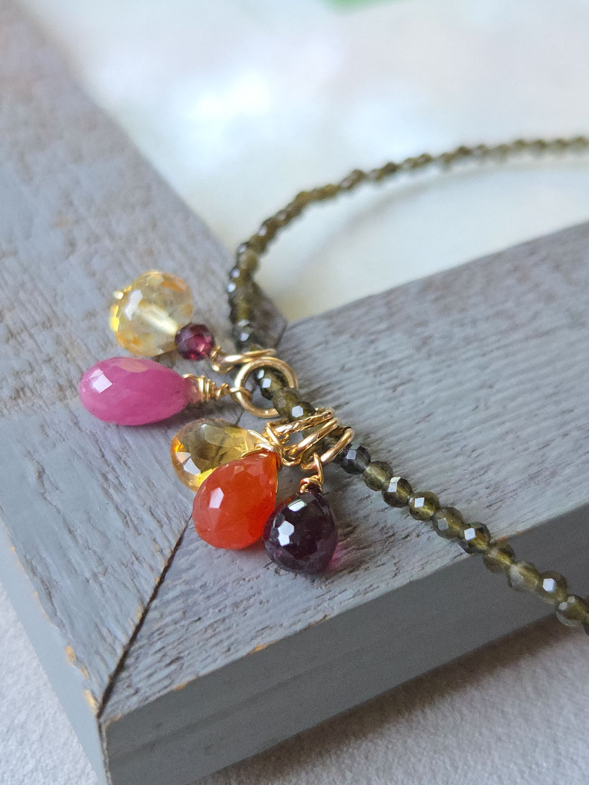 Collana Dove Voglio con ossidiana