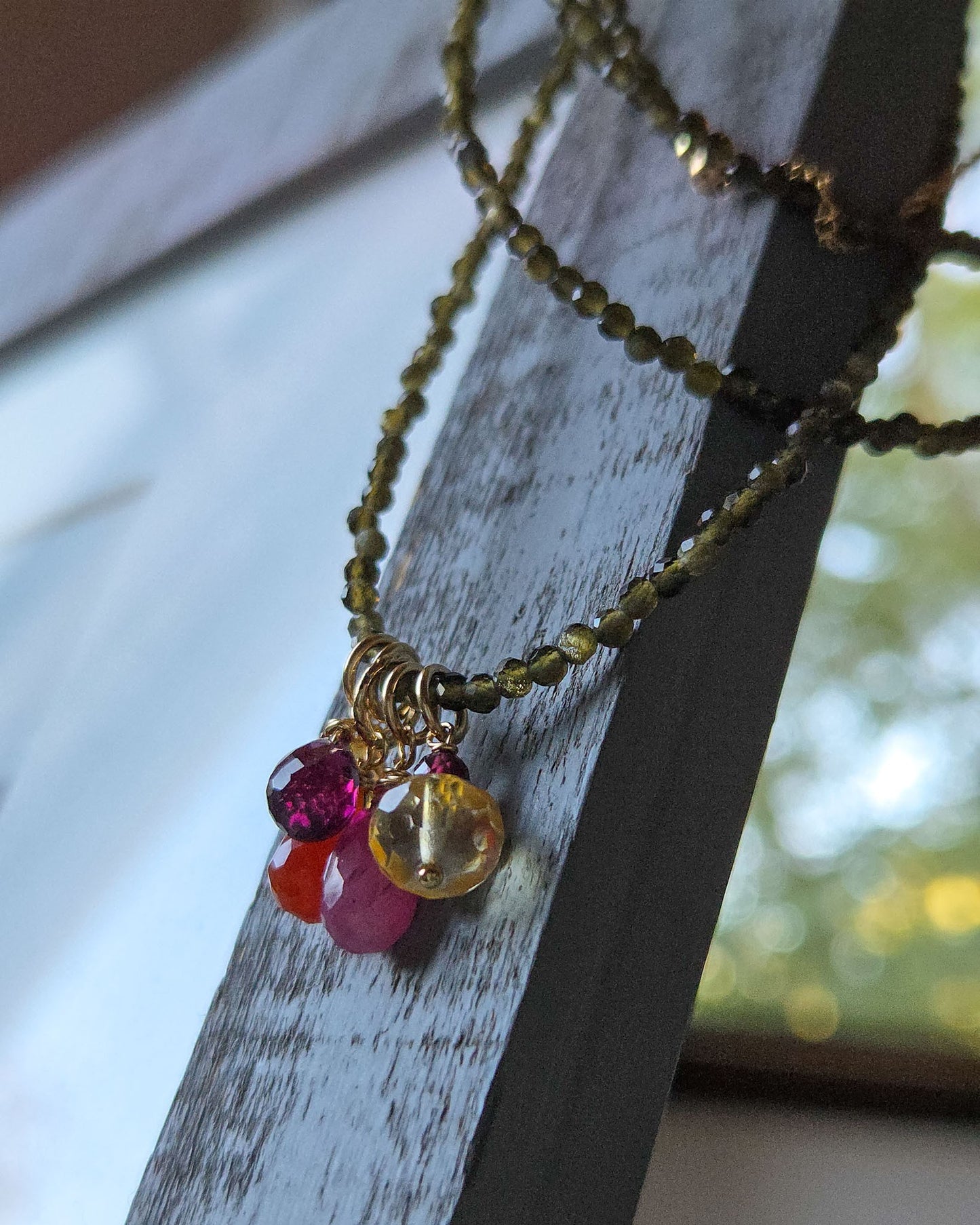 Collana Dove Voglio con ossidiana