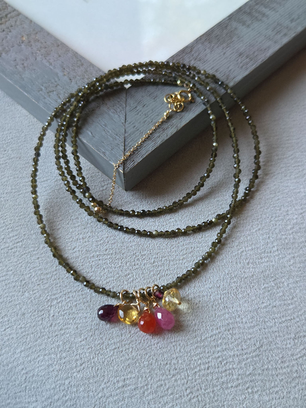 Collana Dove Voglio con ossidiana