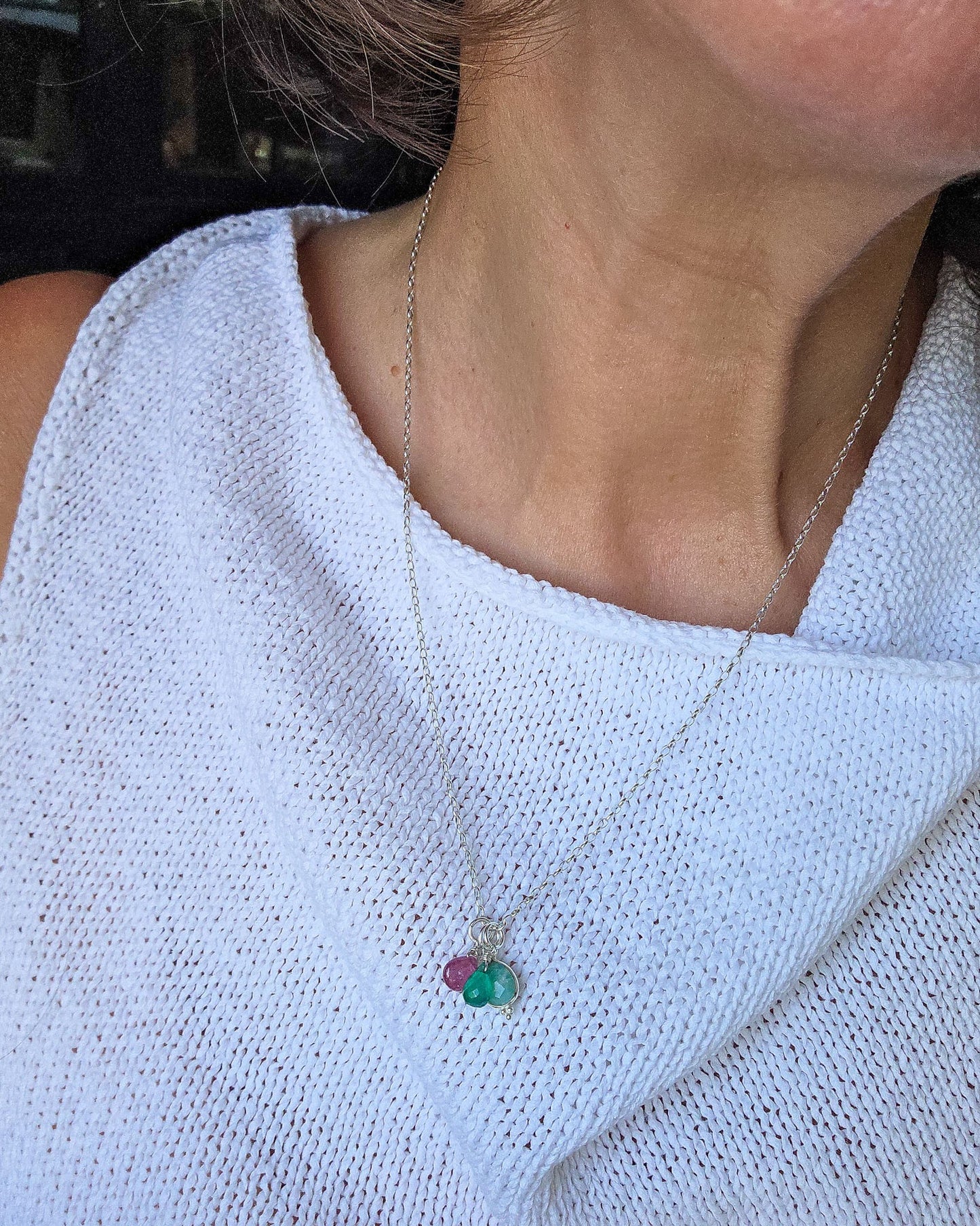 Collana Lascio Andare argento