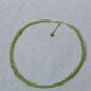 Girocollo peridoto naturale