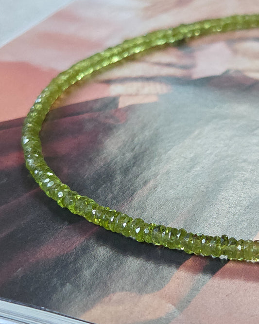 Girocollo peridoto naturale