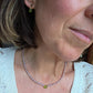 Collana perle rosa e peridoto