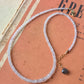 Collana con topazio naturale