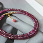 Collana con Granato rodolite