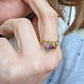 Anello Pietre tra le dita